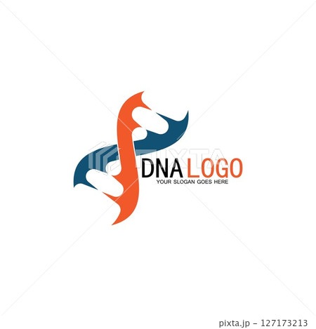DNA vector logo design template.modern medical logotype.laboratory science icon symbol.colorful pharmacology sign-vector DNA vector logo design template.modern medical logotype.laboratory science icon symbol.colorful pharmacology sign-vector 127173213