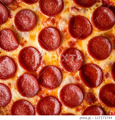 美味しそうなペパロニピザの背景画像 美味しそうなペパロニピザの背景画像 127173744