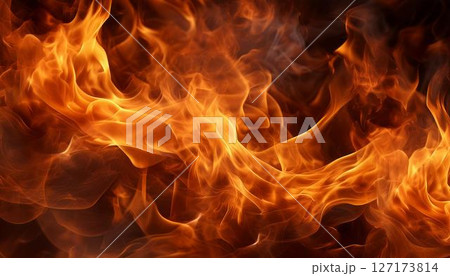 火・炎の背景画像 127173814