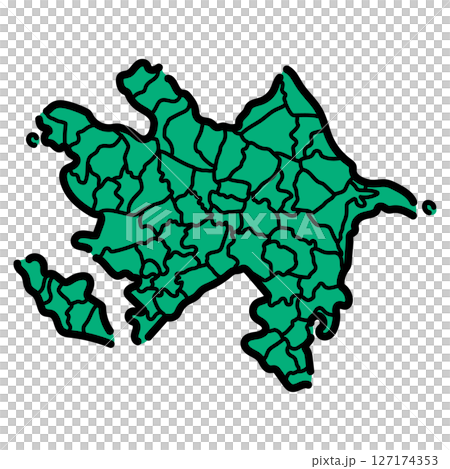 Handwritten_Azerbaijan_vector_02 127174353