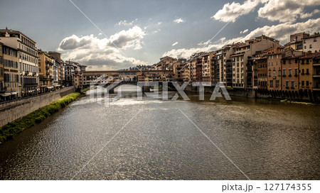 Florence, tuscany ,Italy beautiful and romantic city 127174355