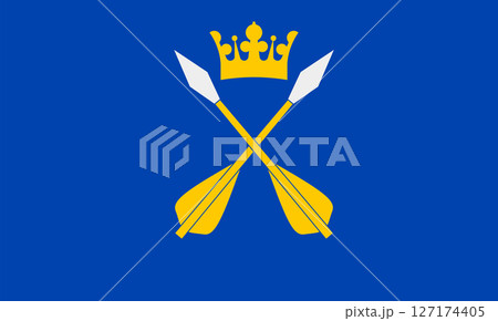 The of a flag Dalarna 127174405