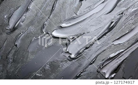 銀色のペイントのテクスチャー背景画像 127174917