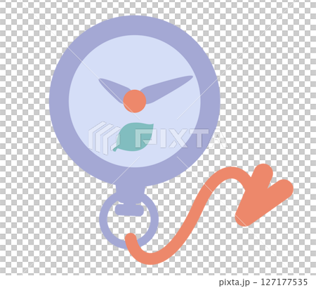 可愛くてシンプルなナースウォッチのベクターイラストアイコン 127177535