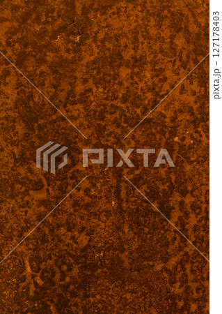 Rusty metal surface with a rough, mottled texture, natural corrosion pattern Rusty metal surface with a rough, mottled texture, natural corrosion pattern 127178403