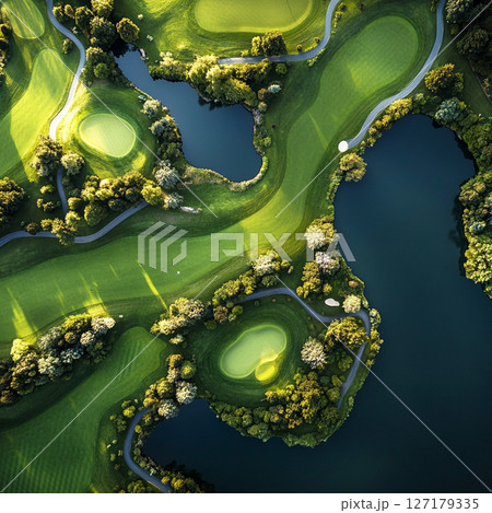 ゴルフコース ゴルフコース 127179335
