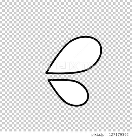 Simple sweat icon Simple sweat icon 127179592
