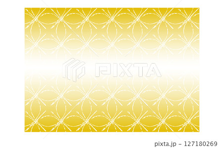 和柄の背景デザイン素材、金色 127180269