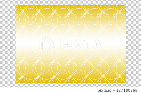 和柄の背景デザイン素材、金色 127180269