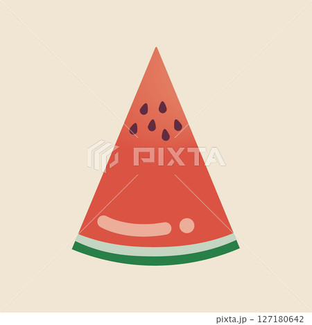 ツヤツヤなスイカ1/8 127180642