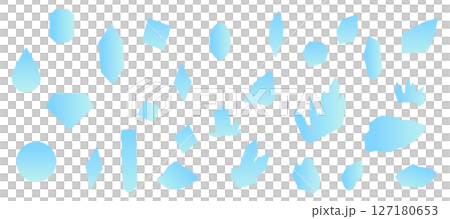 Light blue gradient mineral wallpaper pattern background illustration vector material 127180653