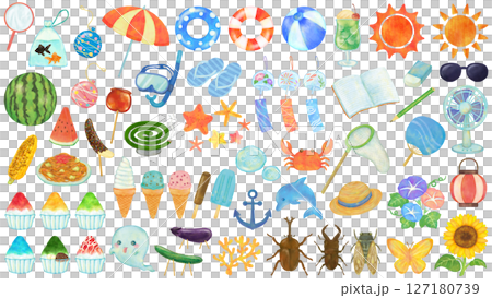 暑假插圖集 127180739