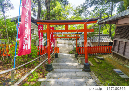 長岡天満宮　境内末社　長岡稲荷大明神 127180863