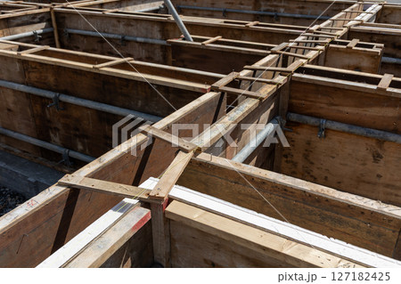 住宅建設素材　基礎 127182425