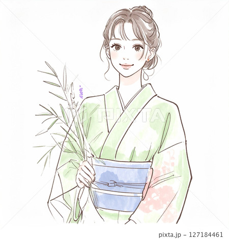 七夕のイラスト素材 127184461