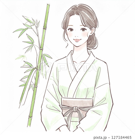 七夕のイラスト素材 七夕のイラスト素材 127184465