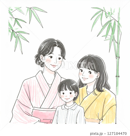 七夕のイラスト素材 七夕のイラスト素材 127184470