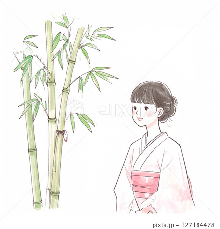 七夕のイラスト素材 127184478