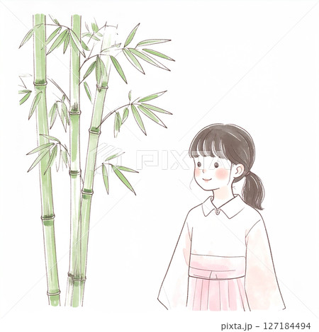 七夕のイラスト素材 七夕のイラスト素材 127184494