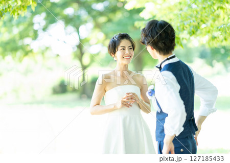 ウェディング　ブライダルイメージ　 127185433