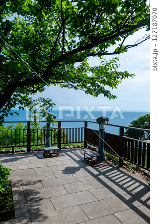 江の島、江ノ島、展望台、海を望む風景、神奈川県藤沢市 127187070