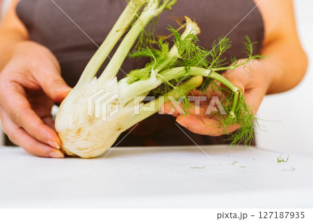 Cooking fennel in your home kitchen Cooking fennel in your home kitchen 127187935