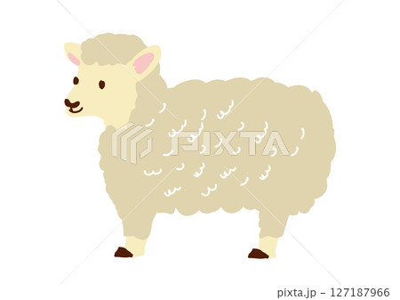 ひつじ　イラスト 127187966