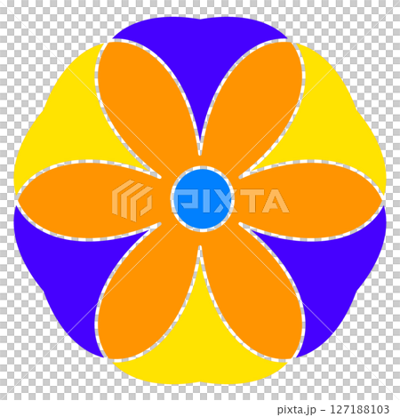 Large floral material Large floral material 127188103