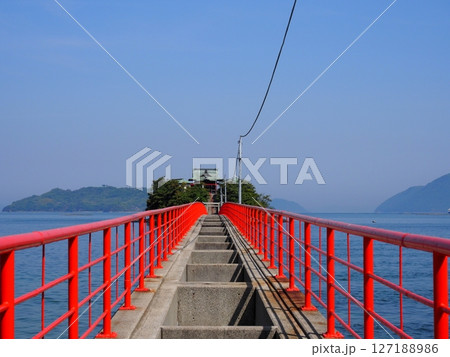 本殿へ続く（3）【津嶋神社】 127188986