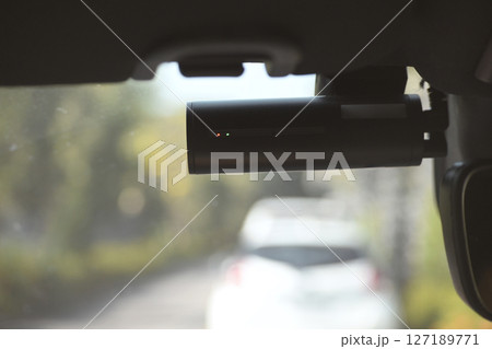 black camera in car, safty technology for driver black camera in car, safty technology for driver 127189771