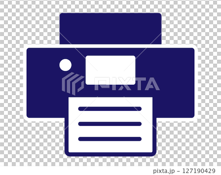 Printer icon (printing machine mark) 127190429
