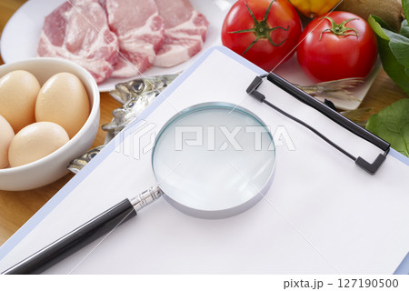 食品の成分と安全性を管理するイメージ 127190500