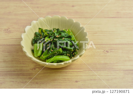 小松菜の胡麻和え 127190871