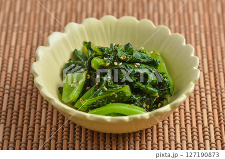 小松菜の胡麻和え 127190873