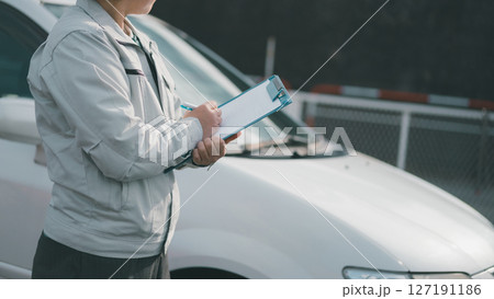 社用車と業者 社用車と業者 127191186