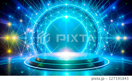 ステージ・舞台・スポットライトの背景素材 ステージ・舞台・スポットライトの背景素材 127191843