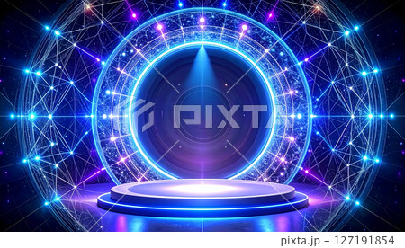 ステージ・舞台・スポットライトの背景素材 ステージ・舞台・スポットライトの背景素材 127191854