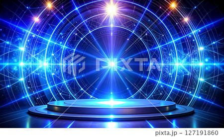 ステージ・舞台・スポットライトの背景素材 ステージ・舞台・スポットライトの背景素材 127191860