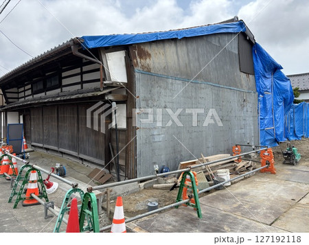 被災地・富山県高岡市伏木地区 被災地・富山県高岡市伏木地区 127192118