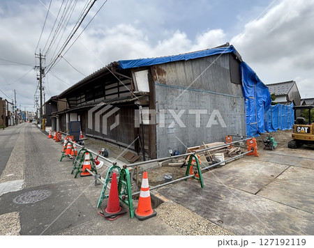 被災地・富山県高岡市伏木地区 127192119
