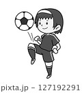 サッカーgirl_mono 127192291