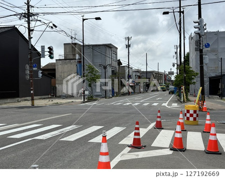 被災地・富山県高岡市伏木地区 被災地・富山県高岡市伏木地区 127192669