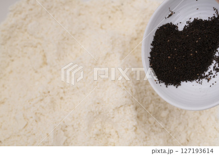 焼き菓子スコーンを作る工程 127193614