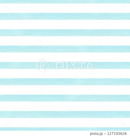 Seamless abstract pattern blue watercolor textured lines isolated from background. Horizontal strips ornament, companion to main pattern. For textile, scrapbooking, packaging, stationary, typography Seamless abstract pattern blue watercolor textured lines isolated from background. Horizontal strips ornament, companion to main pattern. For textile, scrapbooking, packaging, stationary, typography 127193626