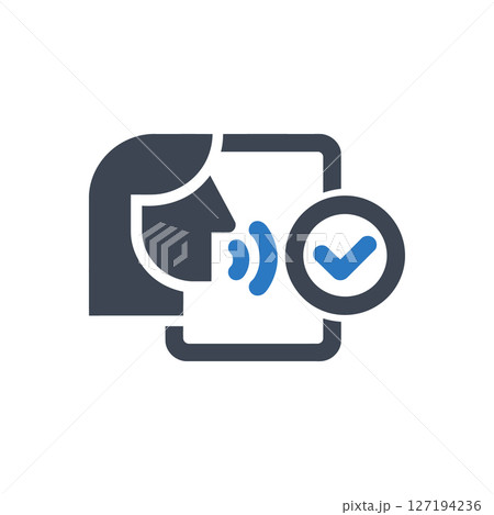 Voice Verification Icon 127194236