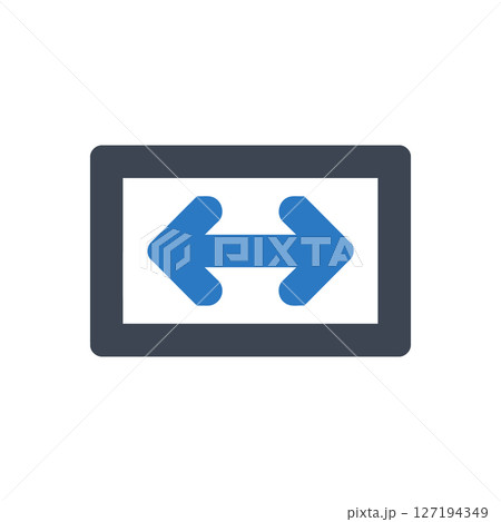 Horizontal Arrows Icon Horizontal Arrows Icon 127194349