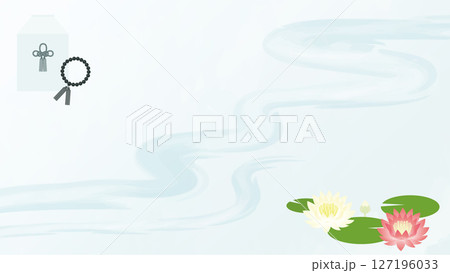 逝去したイメージ背景イラスト 127196033