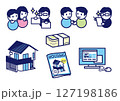 不動産や相続についてのイラスト 不動産や相続についてのイラスト 127198186