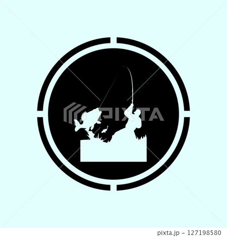 straight fishing icon straight fishing icon 127198580