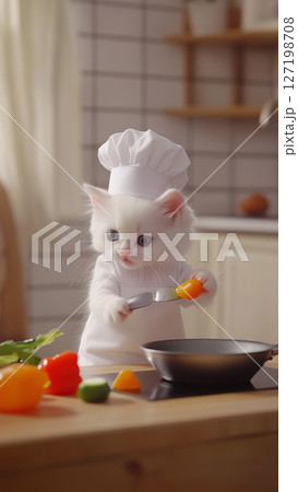 子猫ミーム 料理 cat-meme916_132 127198708